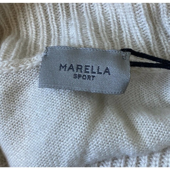 NWT MARELLA SPORT Ribbed Knit Turtleneck Sweater S - Picture 3 of 10